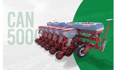 Cansa - Model CAN 5000 - Twin Rows Pneumatic Precision Planter