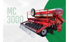 Mustafcan - Model MC - Direct Stubble Combined Grain Seeding Machine