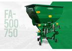 Firtina - Model FA Series - Fertilizer Spreader