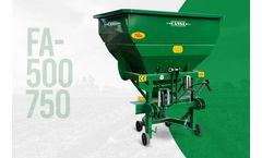 Firtina - Model FA Series - Fertilizer Spreader