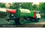 Cloud Tech Truck Mounted Fog Cannon Dust Suppression System - Video