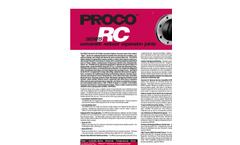 Proco - Model Series RC-221 - Rubber Concentric Reducer Expansion Joint - Brochure