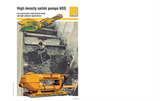 KOS - Hydraulic Piston Pump With S Transfer Tube Brochure