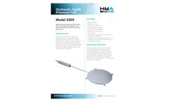 HMA - Model 2000 - Hydraulic Earth Pressure Cell Brochure