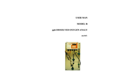 IC Controls - Model 865-25 - ppb Dissolved Oxygen Analyzer with Sample Panel User Manual