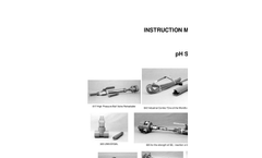 IC Controls - Model 607 - pH Sensor with Cartridge - Manual