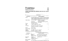 IC Controls - Model 869 - Portable ppb Dissolved Oxygen Analyzer - Specifications