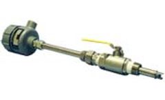 IC Controls - Model 606 SS - Ball Valve Retractable pH Sensor with Anti-Blowout Lip