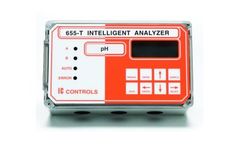 IC Controls - Model 655-T - Industrial pH Analyzer