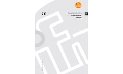 ifm - Model OPD101 - Profile Sensor - Brochure