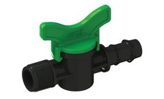 Serdrip - Model SD042008 - Mini Valve Thread Male - Barbed
