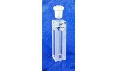 FireflySci - Model Type 29FL - Semi-Micro Fluorescence Cuvette with PTFE Stopper