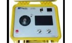 Portable Vibration Calibrator, AT-2040 Sensor Simulation Demonstration. Transducer Test Set Video