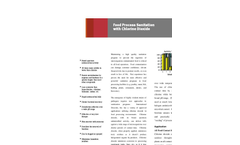 Food Process Sanitation Brochure