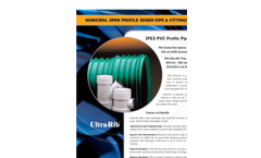 IPEX Ultra-Rib - Model OD - Open Profile PVC Pipe - Brochure