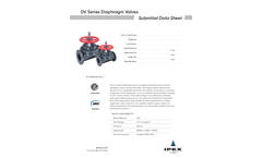 DV Valves SUBMITTAL - Data Sheet
