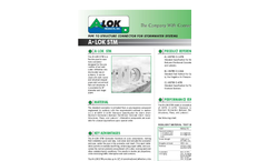 A-Lok - Model STM - Flexible Pipe to Manhole Connector - Brochure