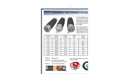 Logiball - Model Securimax Type A, B & C - Inflatable Pipe Plugs - Brochure