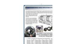 Logiball - Dual Seal Inflatable Plug - Brochure