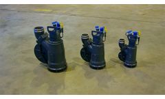 Lamor - Model GTA - Multi-Purpose Submersible Archimedean Positive Displacement High Performance Screw Pumps