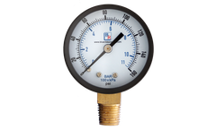 Blue Ribbon - Model BR100D - Steel Utility Pressure Gauges