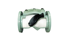 Crispin - Model RF Series - Rubber Flapper Check Valve