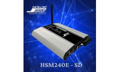 Data-Linc - Model HSM240E – SD - High-Speed 802.11b/g Modem in the 2.4GHz band with Ethernet, serial & Digital I/O