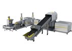 Genius - Model KRIEGERi Series - Two-Stage Cutter Compactor Plastic Recycling Machine