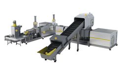 Genius - Model KRIEGERi Series - Two-Stage Cutter Compactor Plastic Recycling Machine