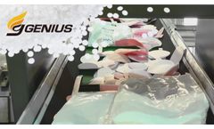 PE Plastic Recycling Machine | Genius Machinery - Video