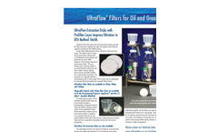 UltraFlow Filters for Oil and Grease Brochure
