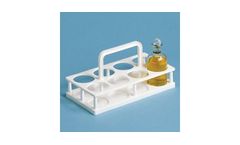 Model D1054 - BOD - Bottle Carrier, Polypropylene, 8-place, Set of 2