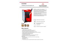 Ecotwin - Combined Wood and Pellet Unit - Brochure