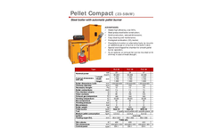 Thermostahl - Model MPB -40 - 450 kW - Automatic Pellet Burner - Brochure