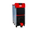 Ecowood Plus - Model 25 - 100 kW - Solid Fuel Boiler with Electronic Control