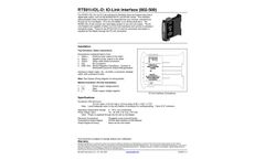 TempTrak - Model RT501I-IOL - Industrial Interface Rotary Transmitter - Manual