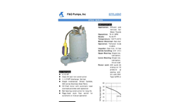 Model CFE40 - Effluent Pumps Series Brochure