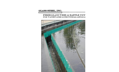 Fiberglass Weir & Baffle Systems - Brochure