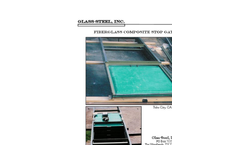 Fiberglass Composite Stop Gates - Datasheet