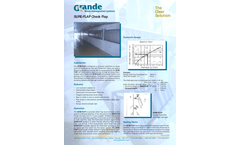 Grande - Model SURE-FLAP - Check Flap System - Brochure