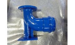 DI PVC Socket Duckfoot Bend