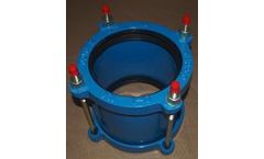 Ductile Iron Gibault joint for PVC pipe - Gibault joint