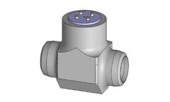 Chemar - Model DN80- DN300 - Swing Check Valve with Buttweld Ends