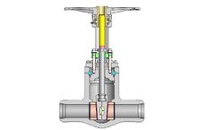 Chemar - Model DN80 -DN250 - High Pressure Gate Valves