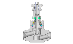 Chemar - Model DN65 - DN150 up to 630 Bar - Straight Pattern High Pressure Stop Valves