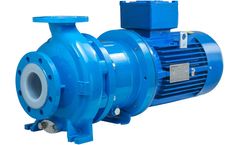 M Pumps - Model CL MAG-M - Horizontal Sealless Lined Centrifugal Magnetic Drive Pump