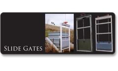 Plasti-Fab - Gray Fiberglass Reinforced Plastic Slide Gates