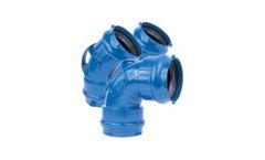 KLIKSO - Model DN 63 to 225 - Bend With Two Sockets