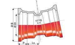 Saint-Gobain-PAM - Model 11°15 (1/32) - Bend