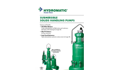 Submersible Solids Handling Pumps Brochure
